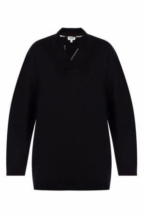 Sweatshirt with a v-neckline, zdjęcie 1 Sweatshirt with a v-neckline od Kenzo